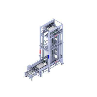 Continuous vertical elevator