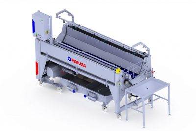 Large fruit and vegetable washing machine